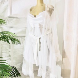 2 pieces long sleepwear dress Code: 0043 2 pieces long sleepwear dress Code: 0043