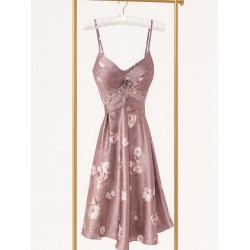 Mauve short nightwear dress Code: 0029