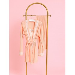 3 pieces: shirt, pants, and a robe dressing gown Code: 0028