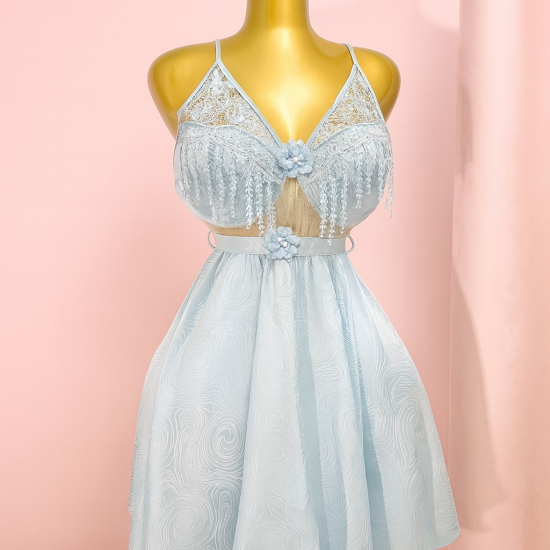 short sleepwear Light blue  Code: 0045