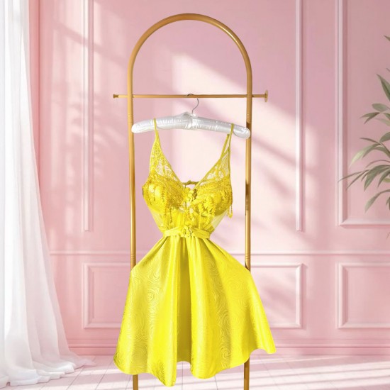 Short sleepwear light yellow 0005