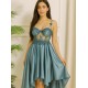 Teal green ???? ‏High-Low nightwear Dress Code: 0010
