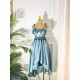 Teal green ???? ‏High-Low nightwear Dress Code: 0010