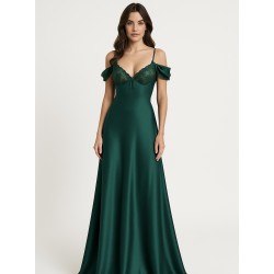 Green long sleepwear dress  Code: 0027