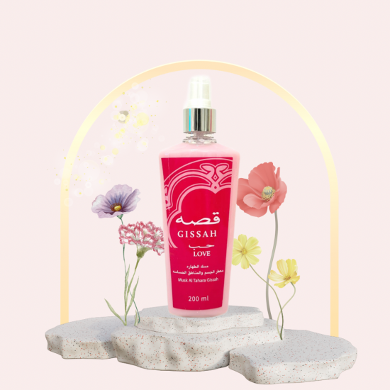 gissah love musk for body and sensitive areas freshener
