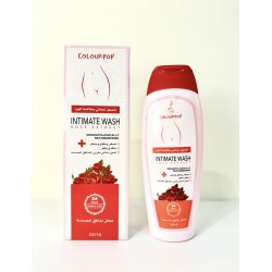 Intimate wash with rose extract 