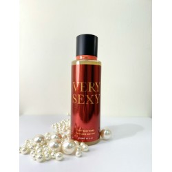 Very sexy red body spray