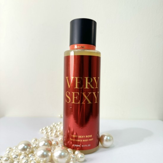 Very sexy red body spray