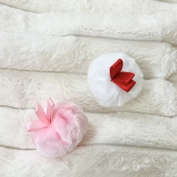 Mini body powder sponge 