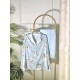 top & pants floral pajama set Baby blue color Code: 0040