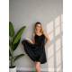 Black short sleepwear 