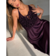 Purple short sleepwear 