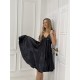 Black short nightwear