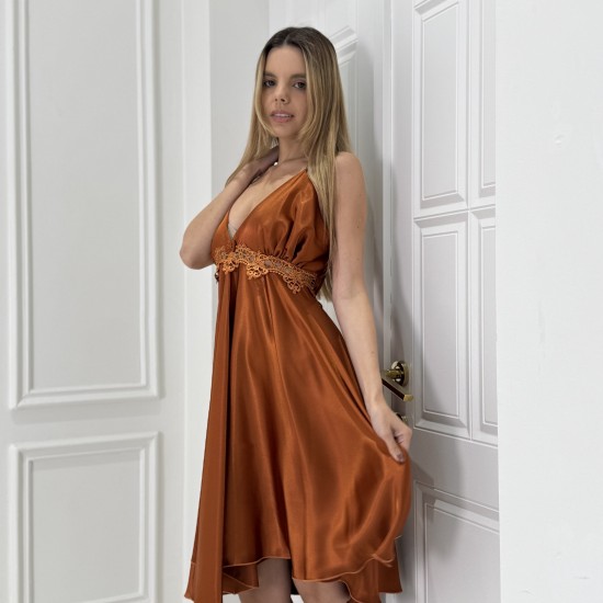 Orange short nightwear 
