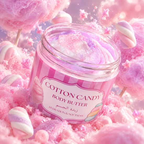 Cotton candy body butter