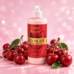 Red night body cream