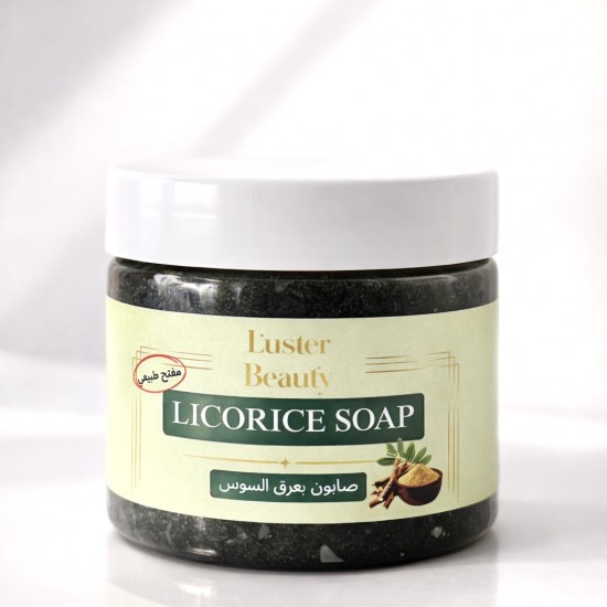 Licorice soap Licorice soap