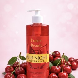 red night shower gel