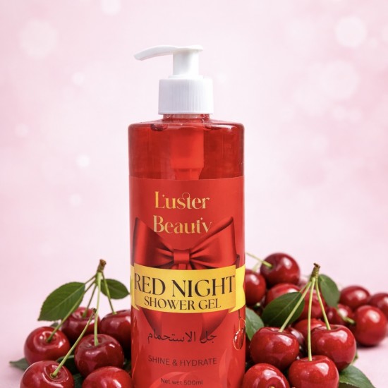  red night shower gel