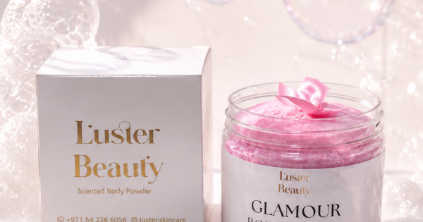 Powder Base Body Spray Glamour body powder - Luster